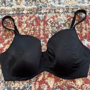 Cacique Black Wire/ Padded Bra size 40 DDD